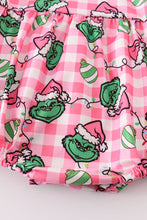 Load image into Gallery viewer, Plaid Grinch Girl Bubble