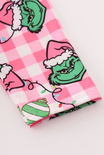 Load image into Gallery viewer, Plaid Grinch Girl Bubble