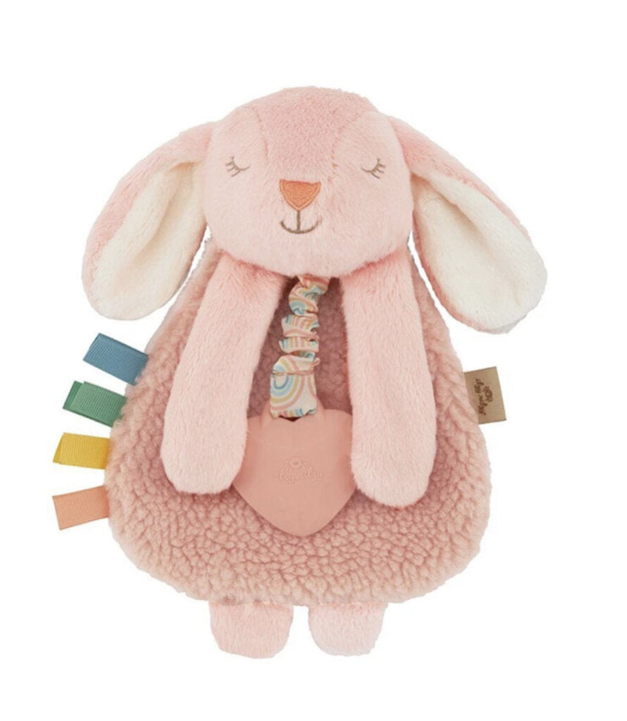 Itzy Lovey™ Bunny Plush with Silicone Teether Toy