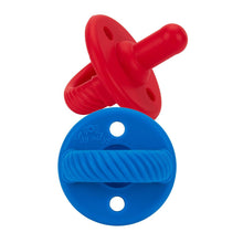 Load image into Gallery viewer, SWEETIE SOOTHER PACI SET - Hero Red &amp; Patriot Blue
