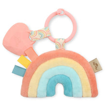 Load image into Gallery viewer, Rainbow Itzy Pal Plush Teether
