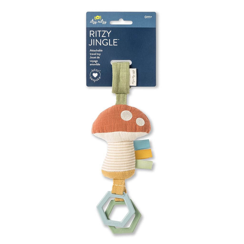 Ritzy Jingle™ Mushroom Attachable Travel Toy