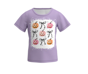 Preppy Bow Pumpkin Tee