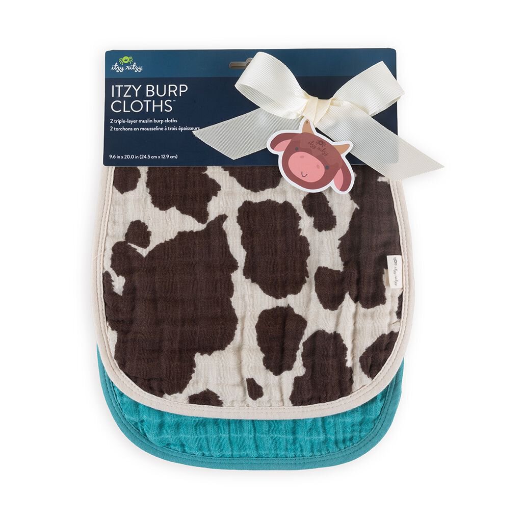 Itzy Burp Cloths - Giddy Up!