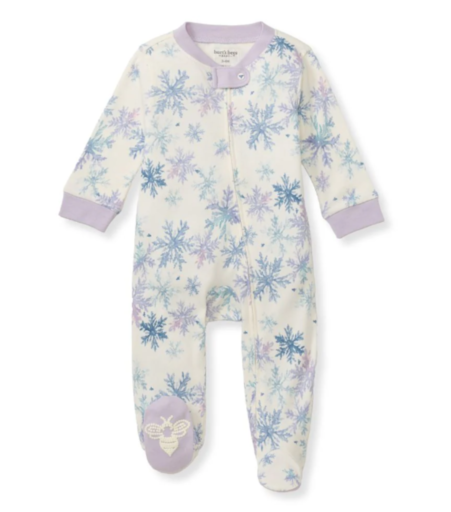 Snowflake Flurries Organic Cotton Pajamas