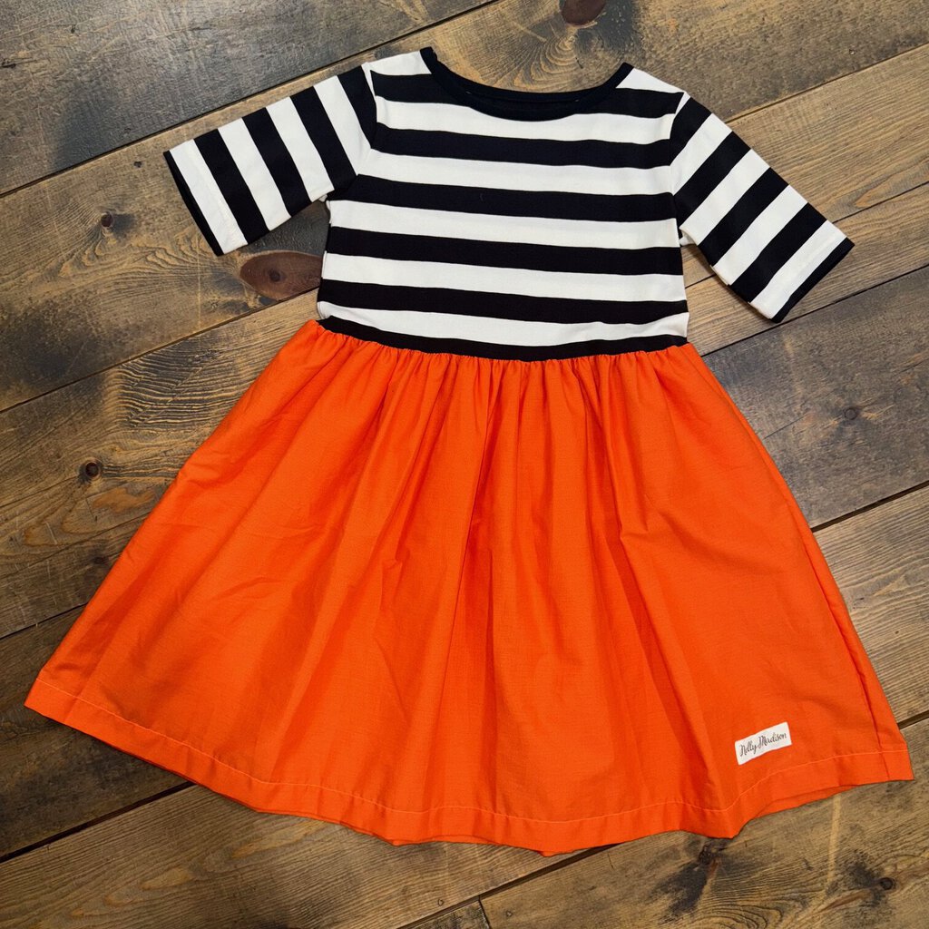Stripe Twirl Dress - 7/8