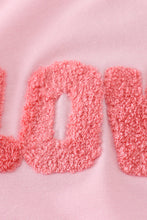 Load image into Gallery viewer, Pink Valentine&#39;s Day Love French Knot Top
