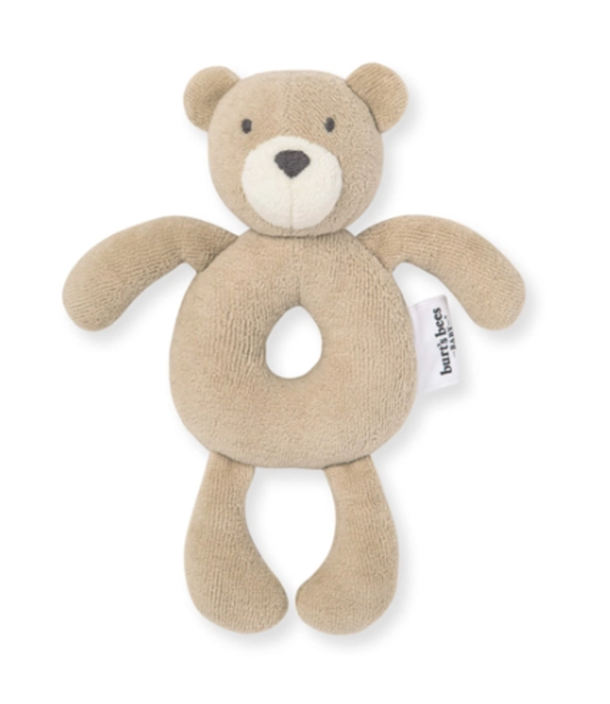 Bear Plush Baby Rattle