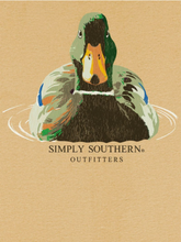 Load image into Gallery viewer, Simply Southern Mallard S/S Tee Khaki
