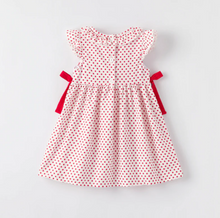 Load image into Gallery viewer, Strawberry Embroidered Smock Dress
