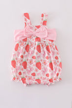 Load image into Gallery viewer, Strawberry Bow Print Bubble
