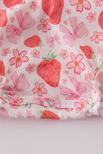 Load image into Gallery viewer, Strawberry Bow Print Bubble
