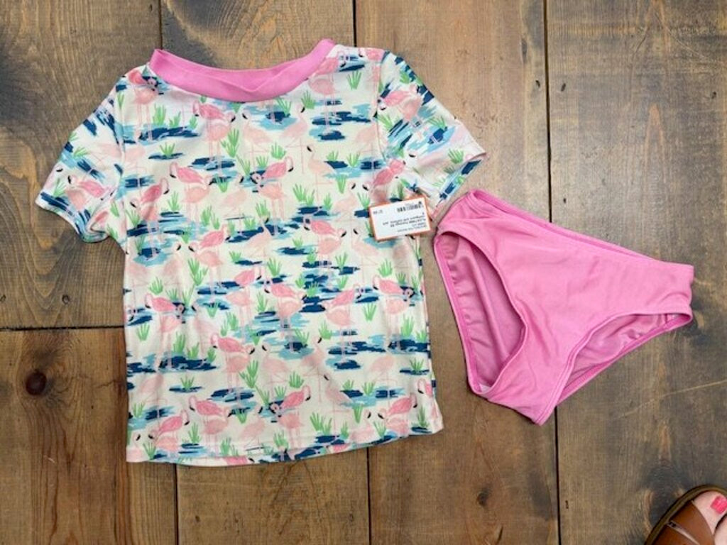 Flamingo SS rashguard with bottoms - 6