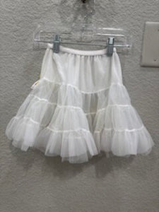 ruffled half slip 3/4T