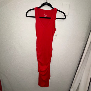 Ribbed v neck tank dress NWT - AXS
