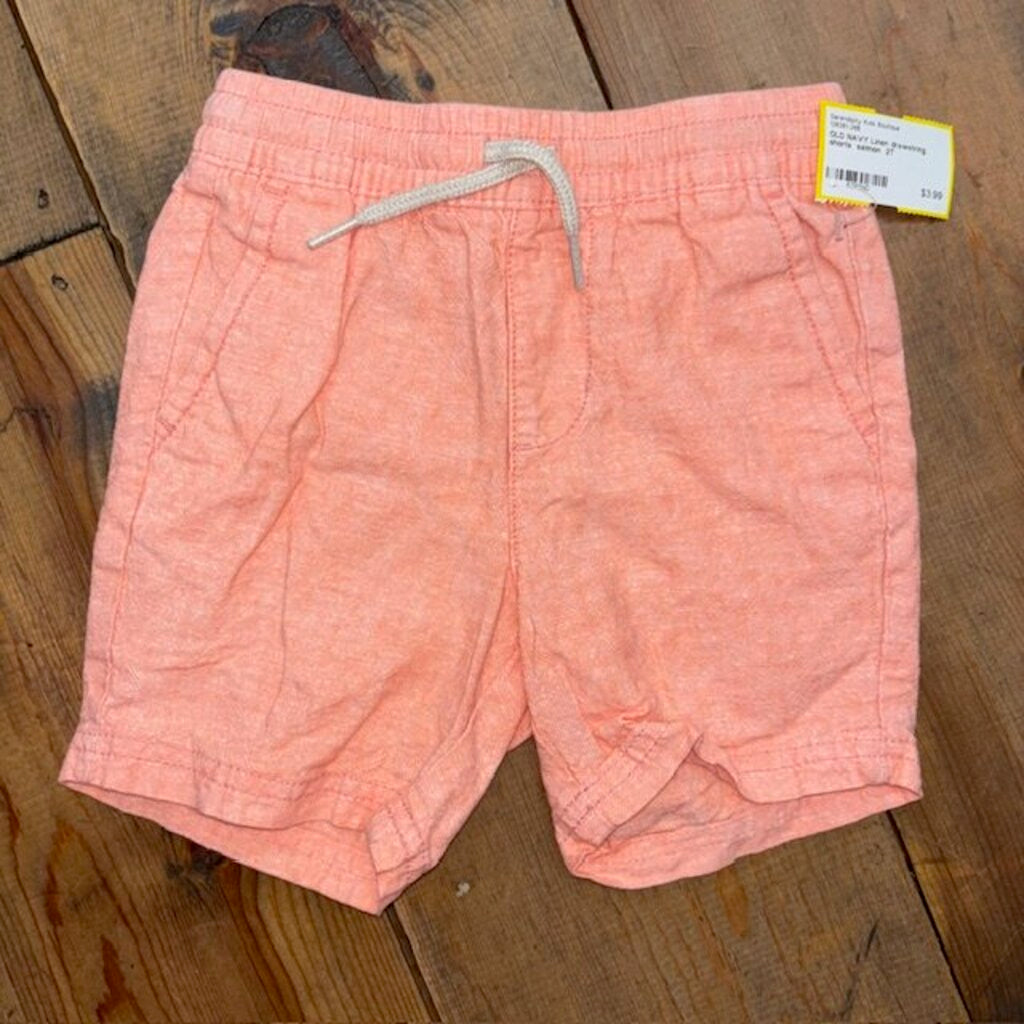 Linen drawstring shorts 2T