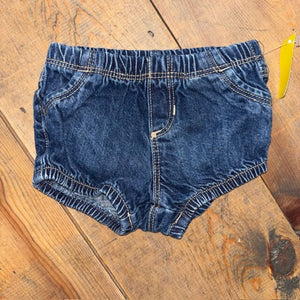 Denim diaper cover 3/6M