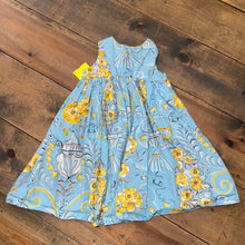 Load image into Gallery viewer, Floral bird tank dress 4T

