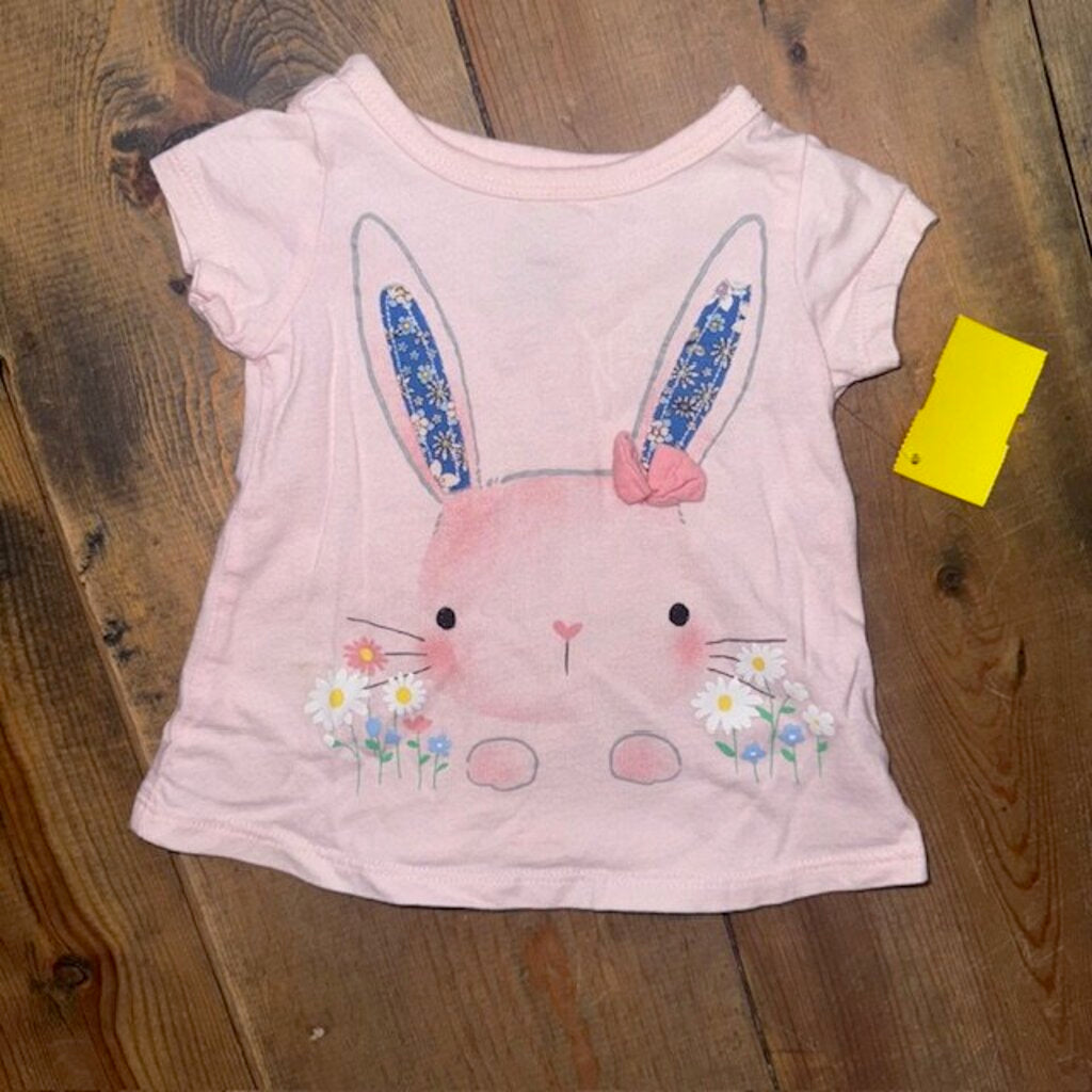 SS bunny Easter tee 3/6M