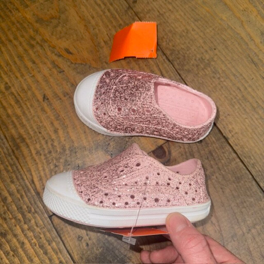 Sparkle rubber shoes 4
