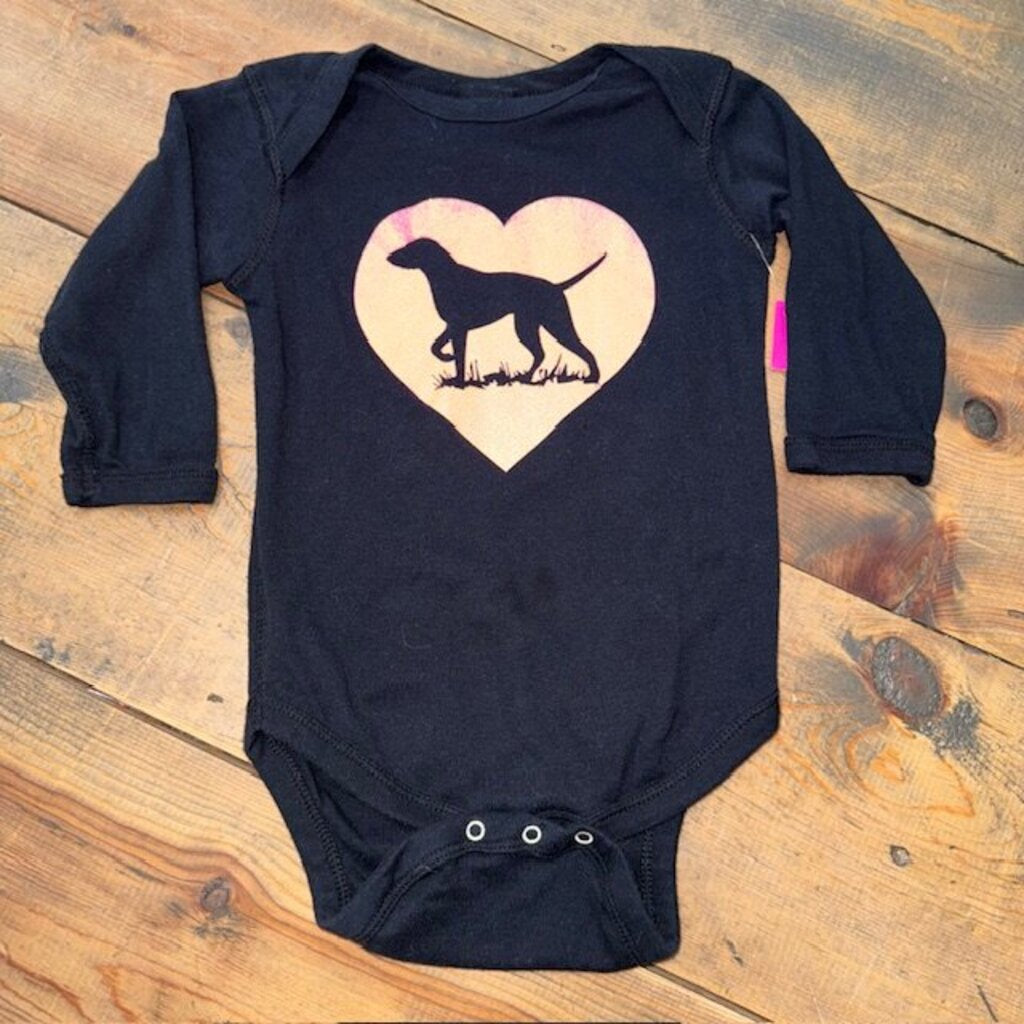 Pointer logo onesie 18M