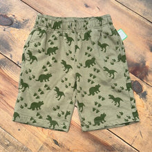 Load image into Gallery viewer, dinosaur print pocket shorts (missing drawstring) 5/6
