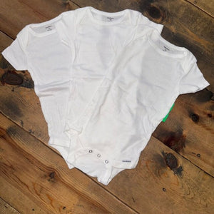 3-PK bodysuits 12M