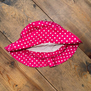 polka dot sun hat - INFANT/TODDLER