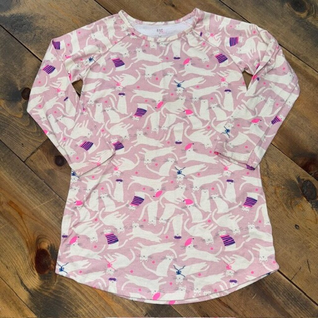 cat print nightgown 6