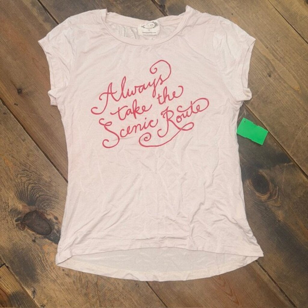 Always take the scenic route tee 12