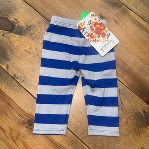 **NWT** stripe pant 3/6M