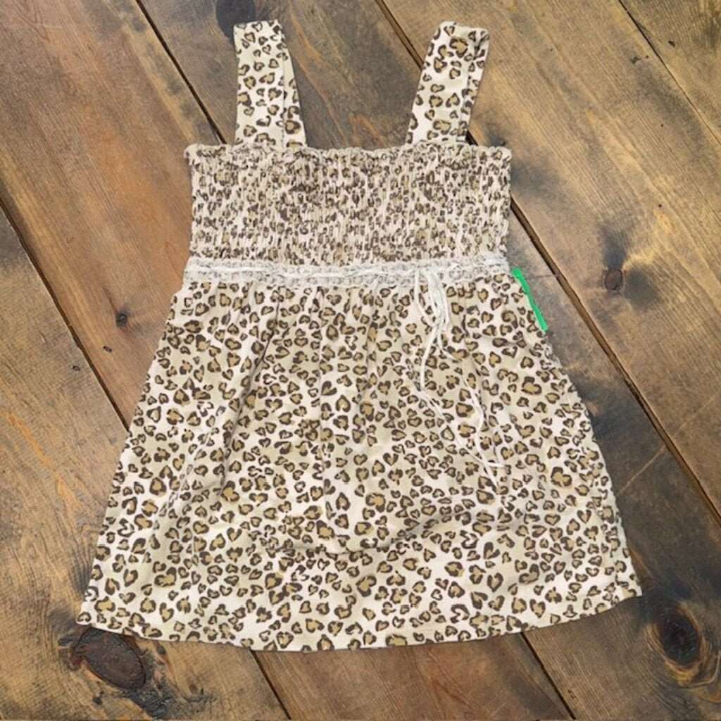 y2k smocked cheetah tank 12