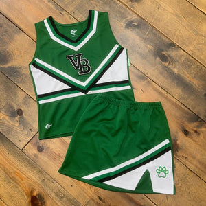 VB cheer uniform YTH MED