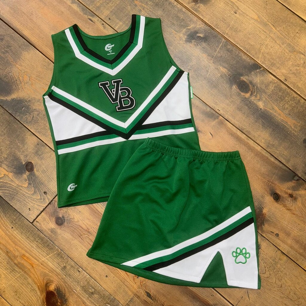 VB cheer uniform YTH MED