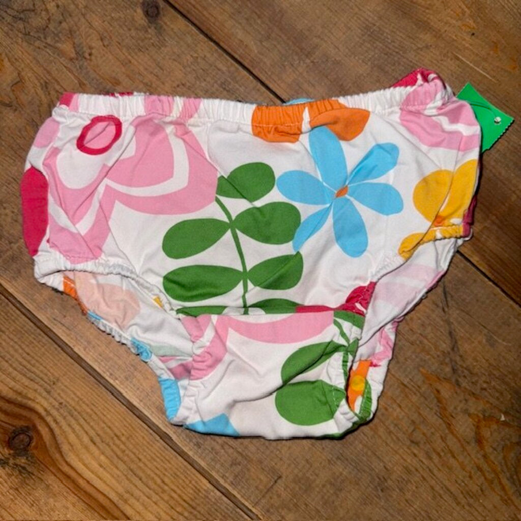 floral diaper cover 6/12M