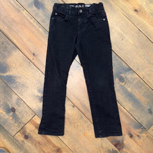 Load image into Gallery viewer, adjustable waist straight leg denim jeans 7
