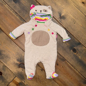 Kitten Infant Bunting Suit 0/3M