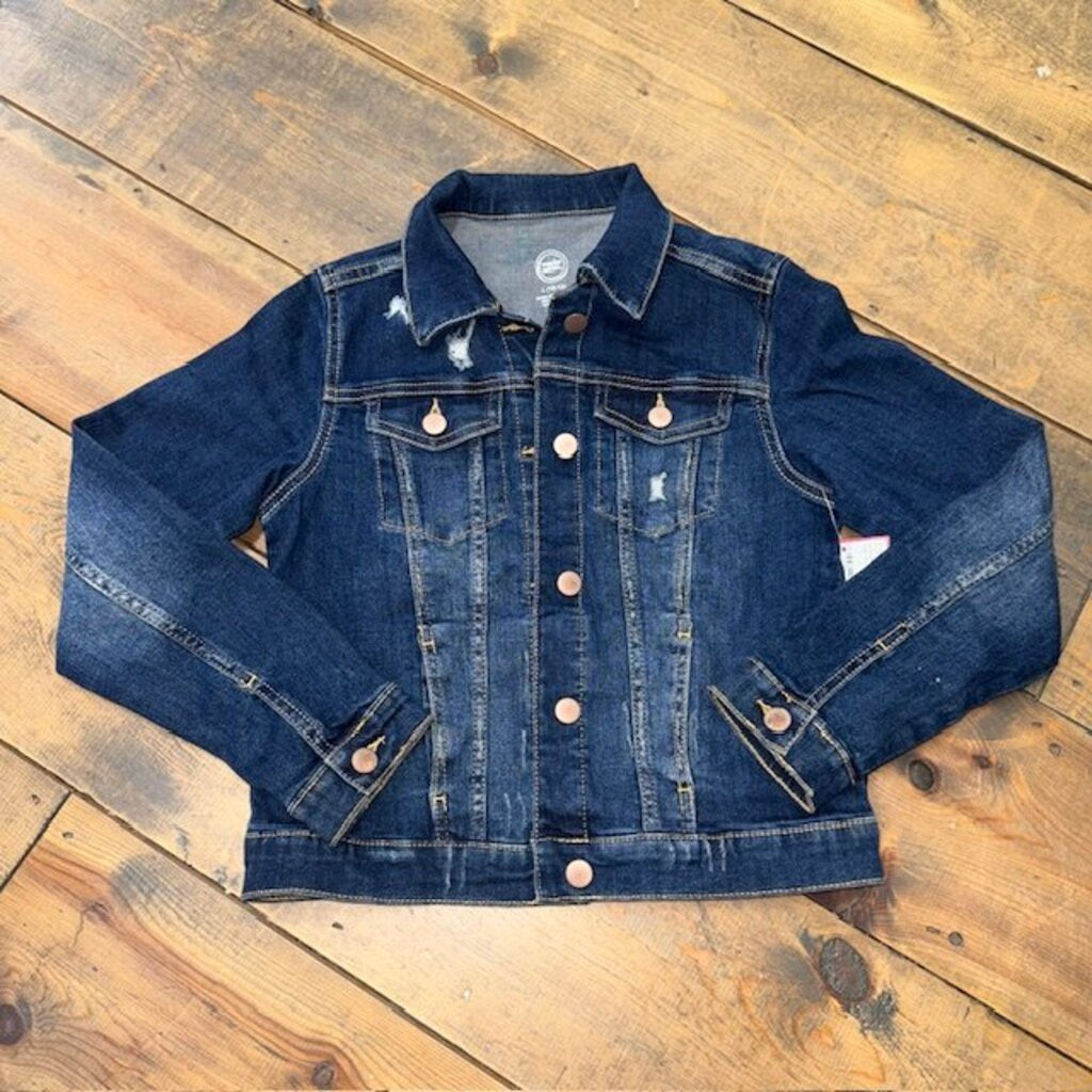 Distressed Jean Jacket 10/12