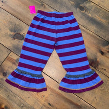 Load image into Gallery viewer, Stripe Big Ruffles 2T
