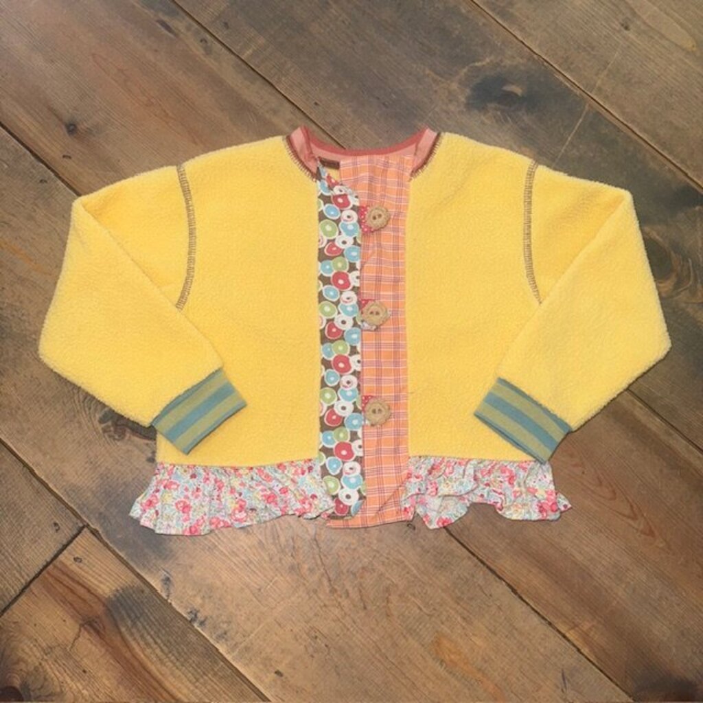 VINTAGE Sherpa Button Jacket 12M