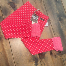 Load image into Gallery viewer, NEW!! Valentines Day Heart Ruffle Leggings 6
