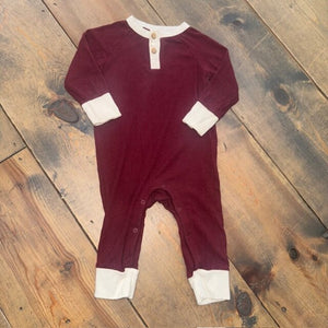 ribbed romper 6/9M