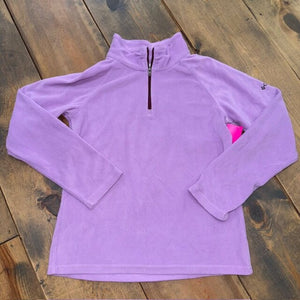 half zip fleece jacket 10/12