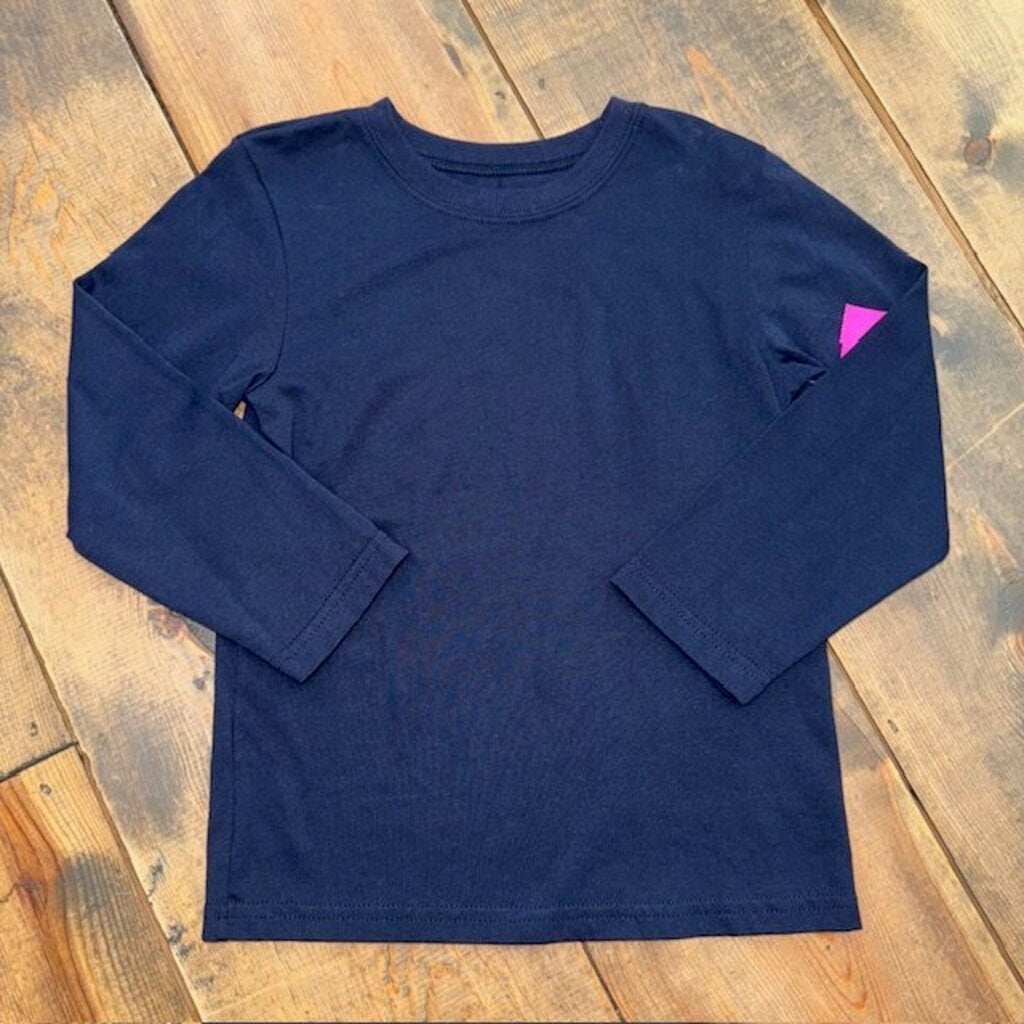Long sleeve solid tee 5T