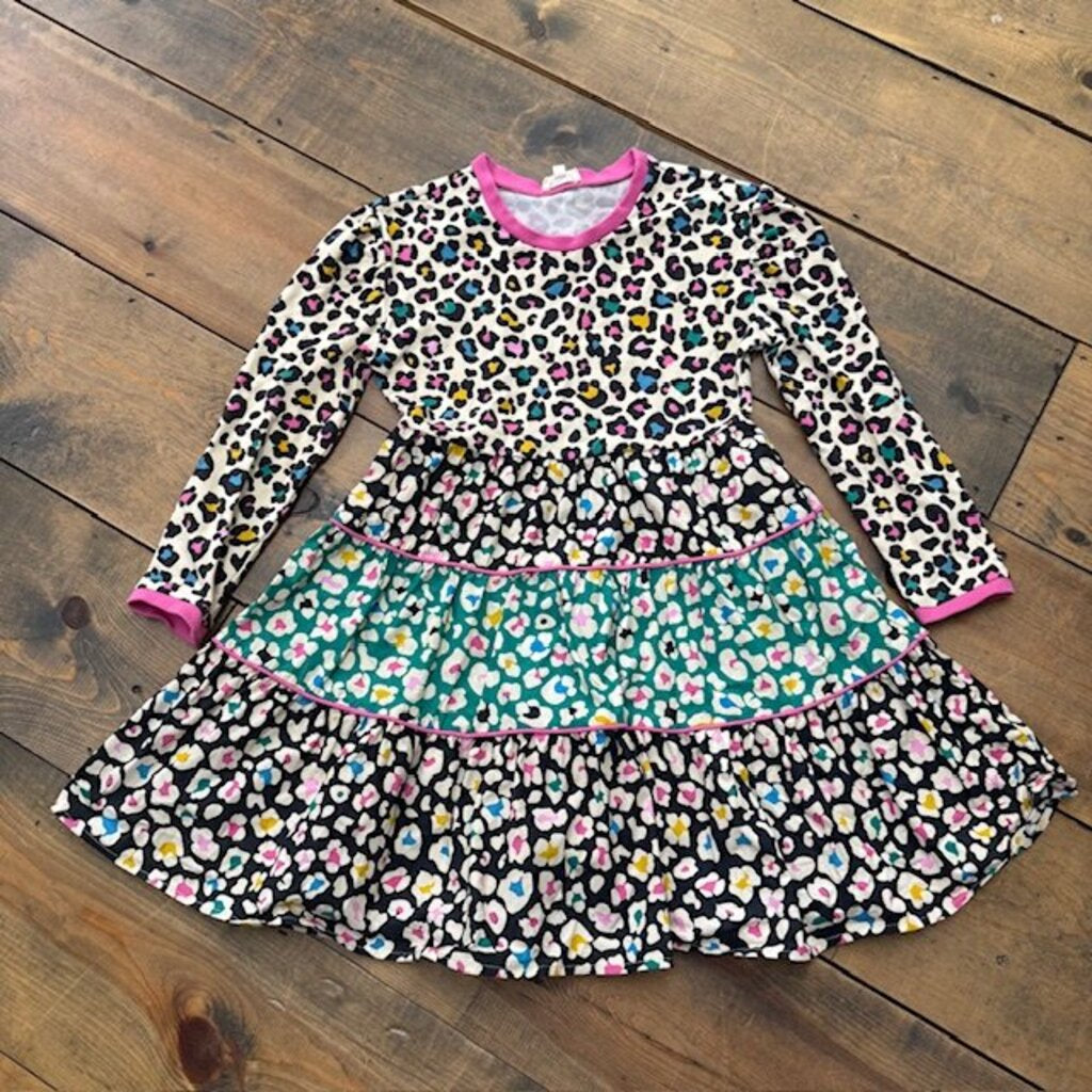 Tiered Cheetah Dress 8
