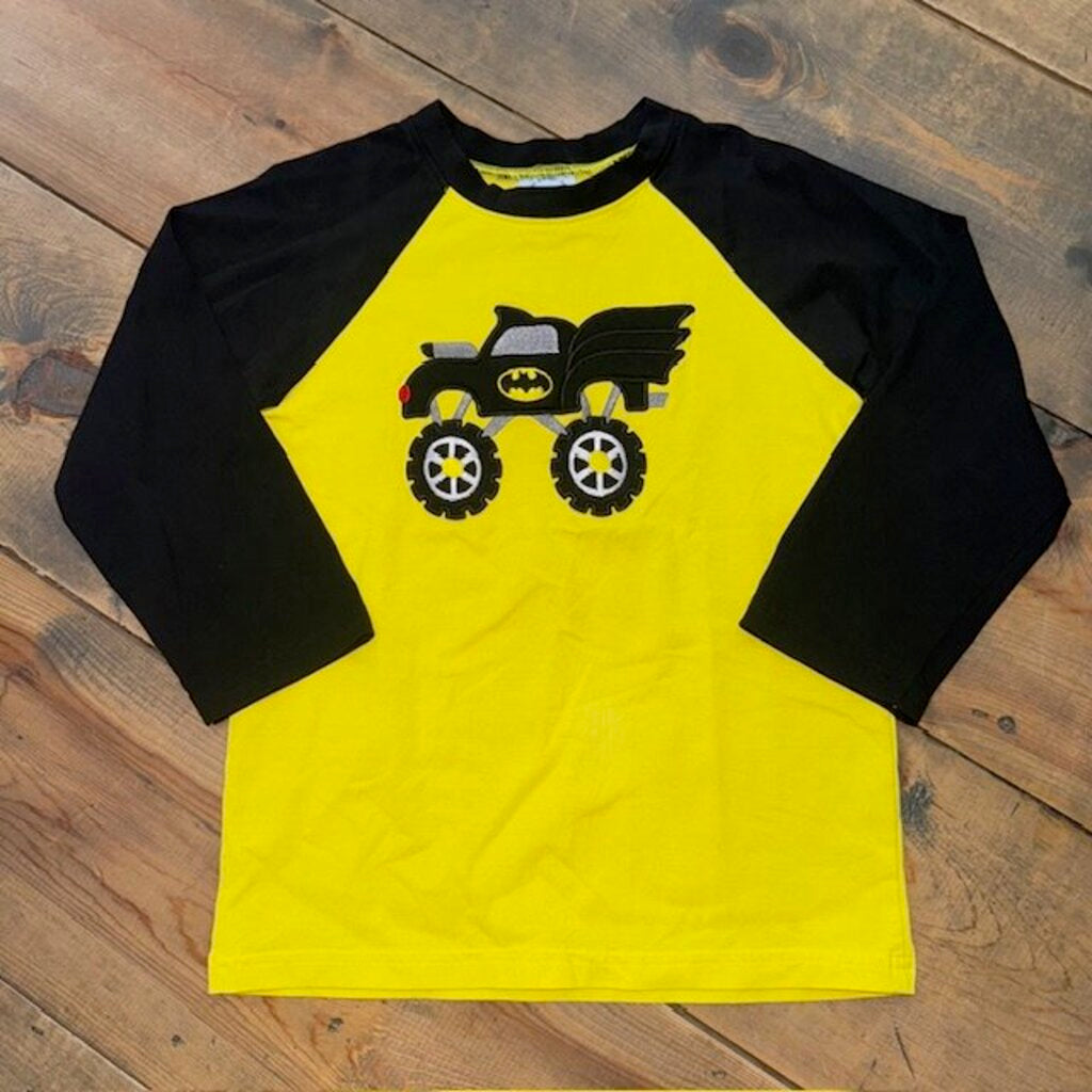 LS batman monster truck embroidered shirt 6