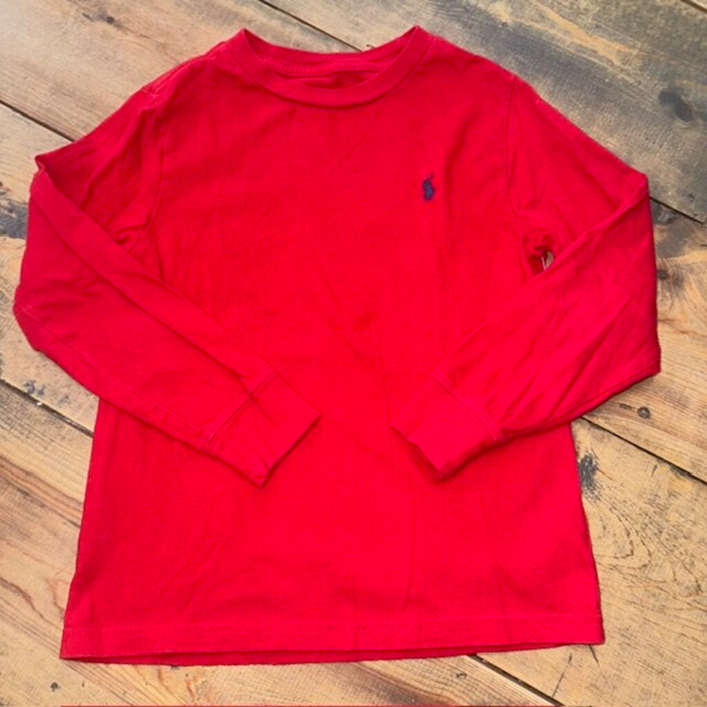 long sleeve logo tee