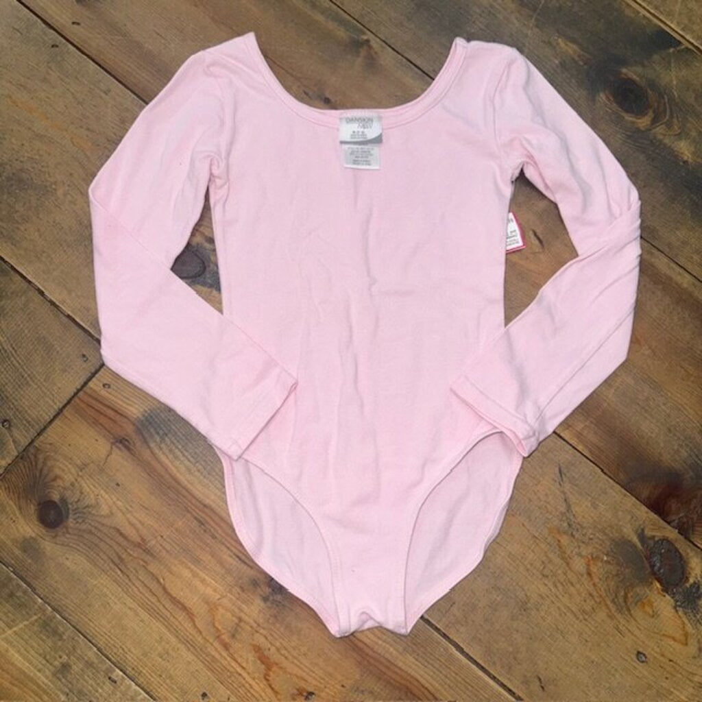 long sleeve dance leotard 7/8