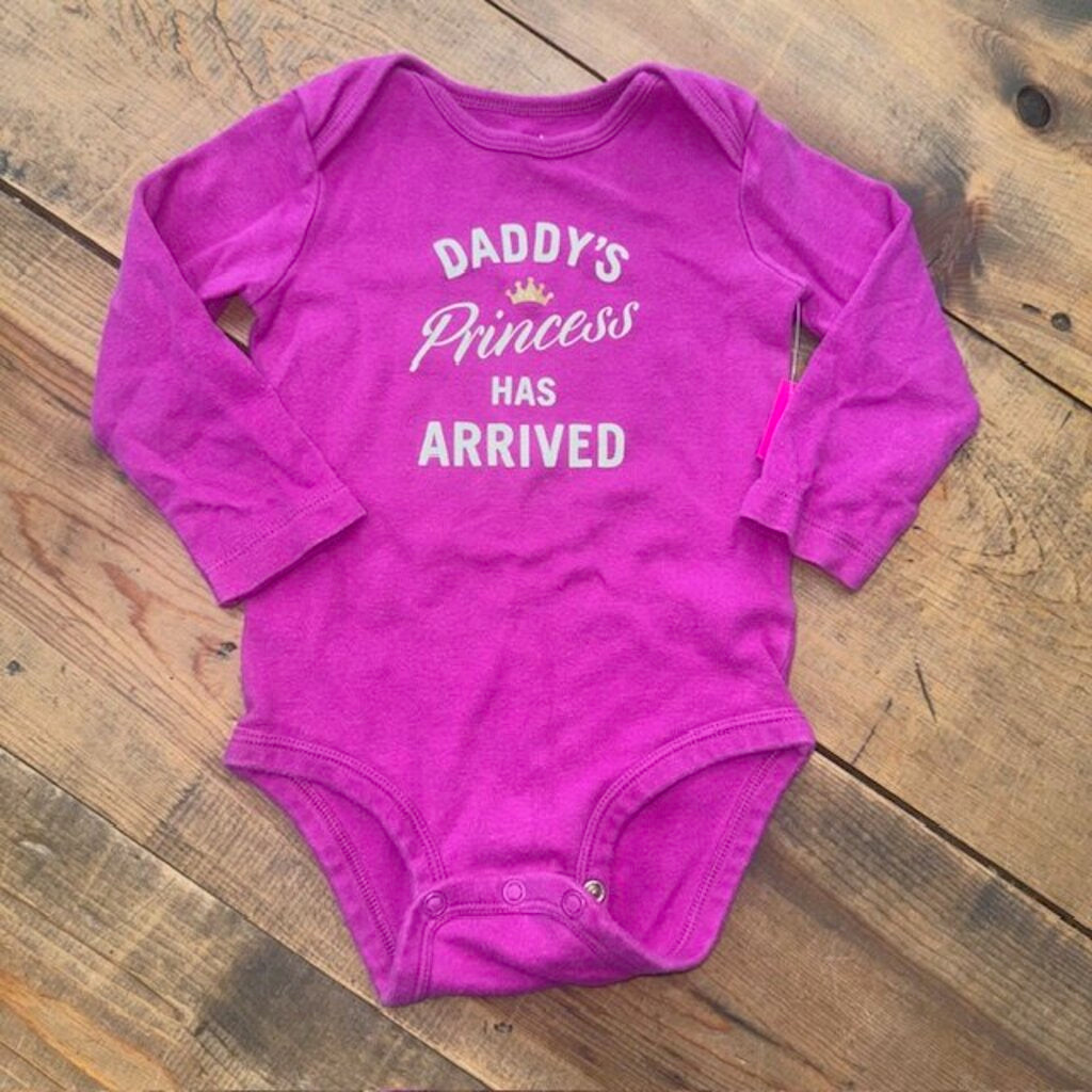 Daddy's Princess Bodysuit 12M