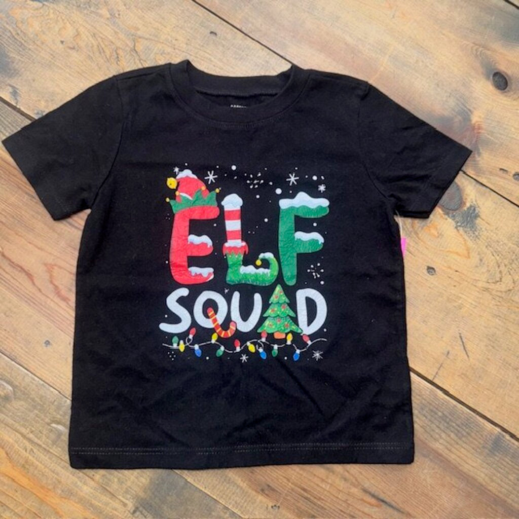 Christmas Elf Squad tee 2T